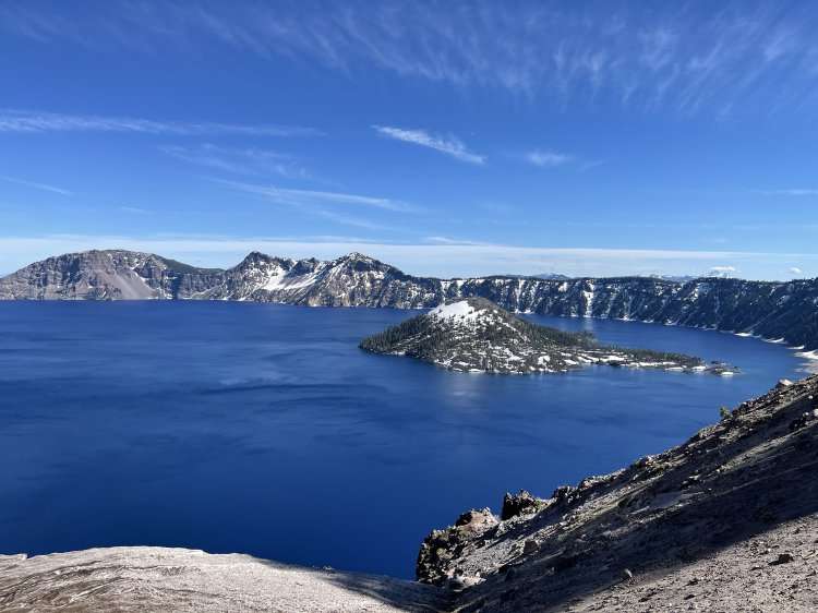Crater Lake drive95