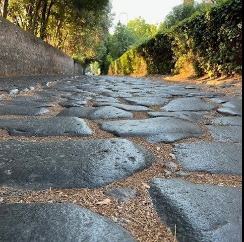 Private tours in Rome: A 1-hour power walk along the Appian Way, where history meets nature
