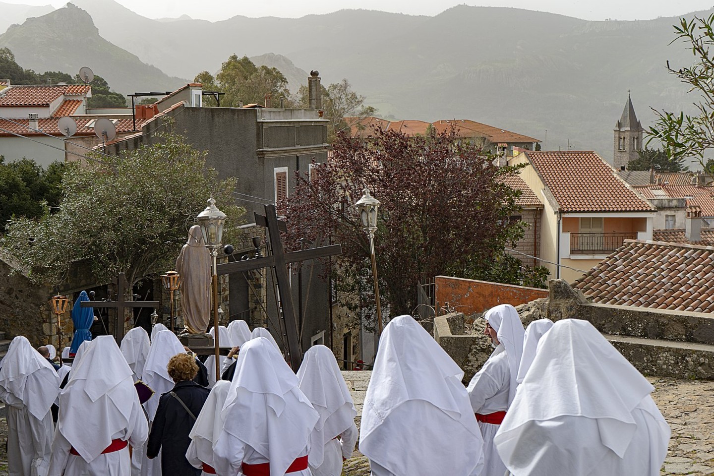 Photography and culture rare insider tour of Cuglieri's Holy Week/Good Friday traditions in Sardinia