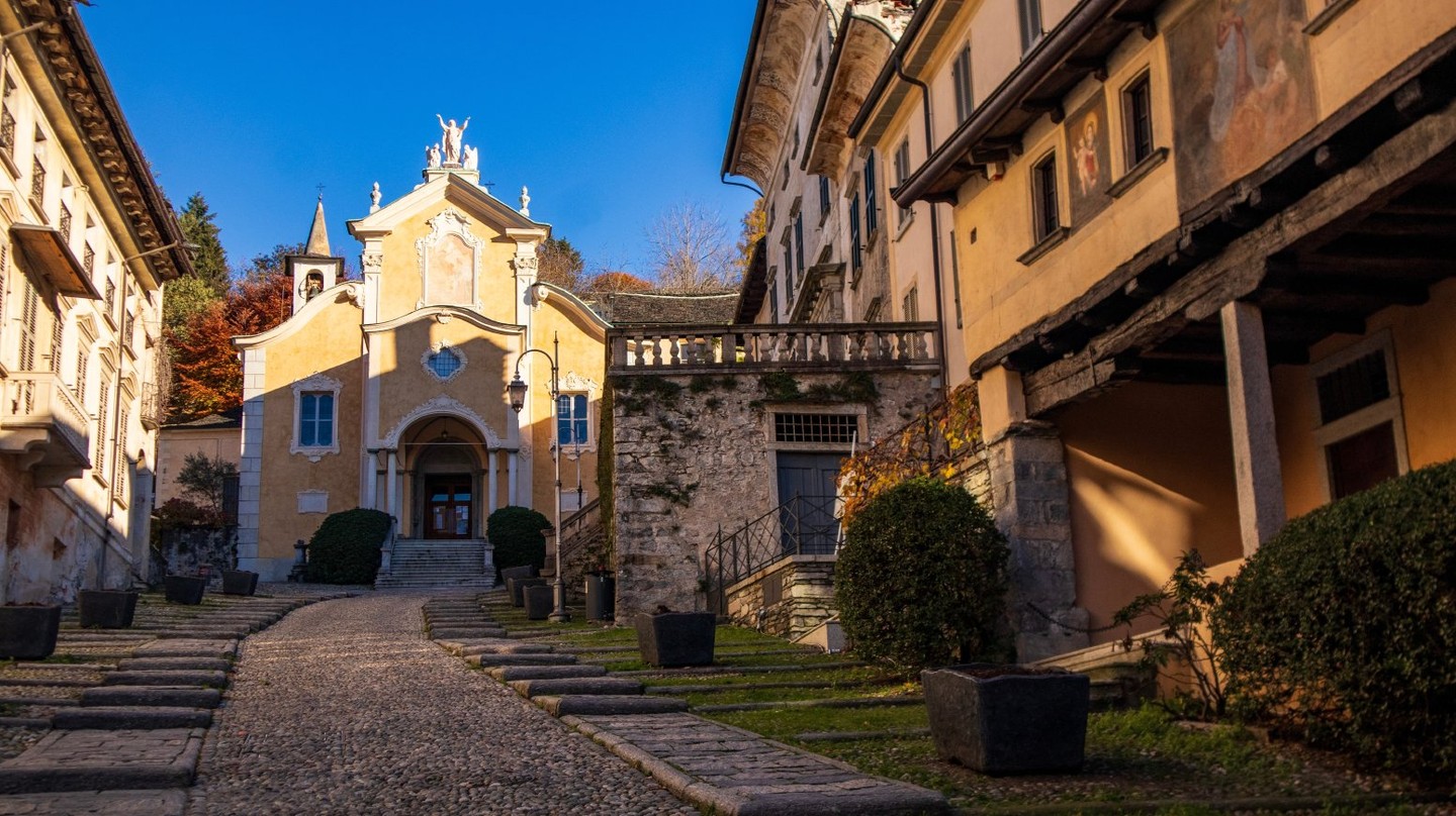 Explore the hills, sacred sites & breathtaking views of Lake Orta in a private tour | Milan day trip