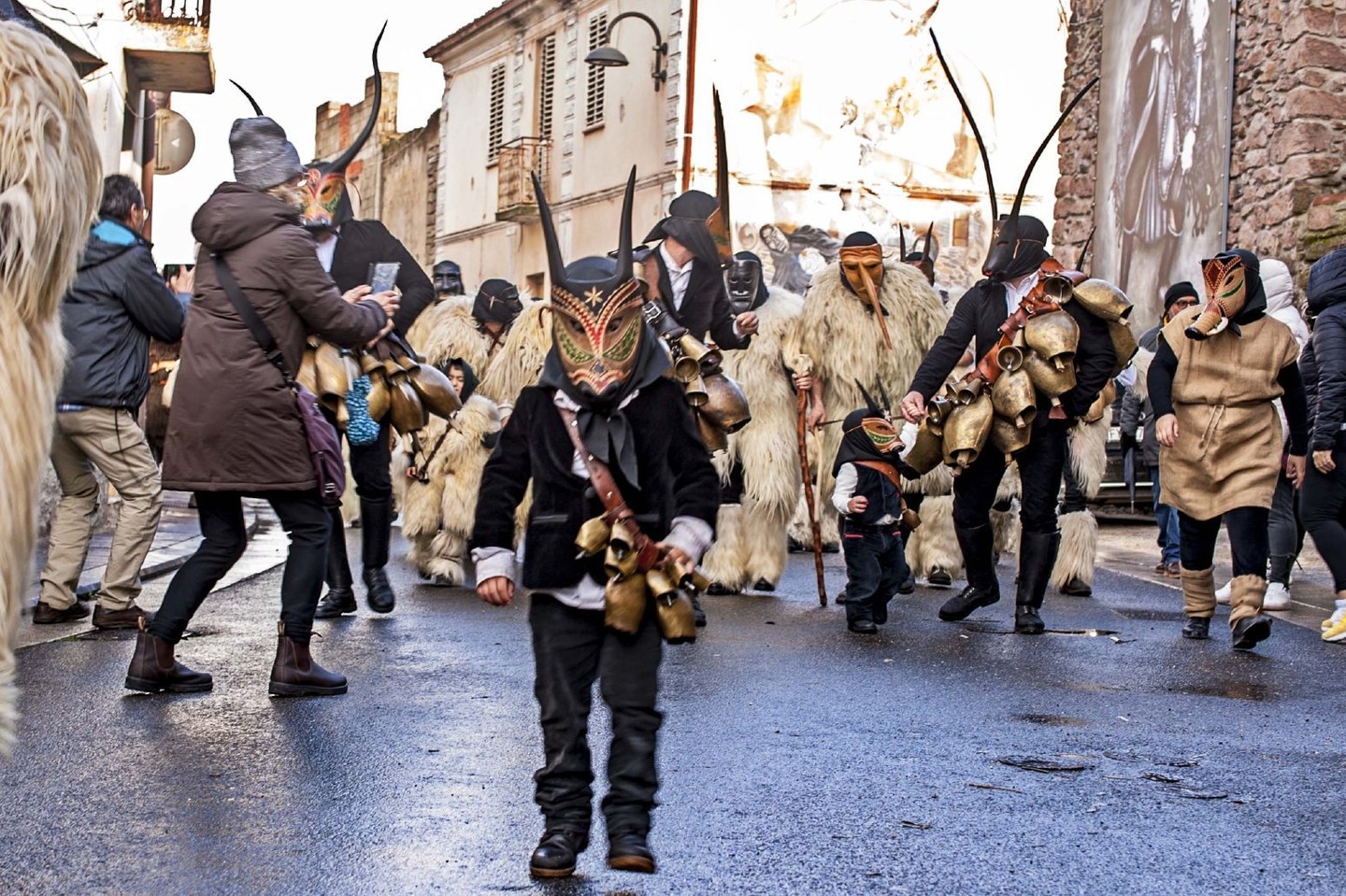 Full-day rare-access photography & cultural tour: masks and rituals of Carnival in Ottana, Sardinia