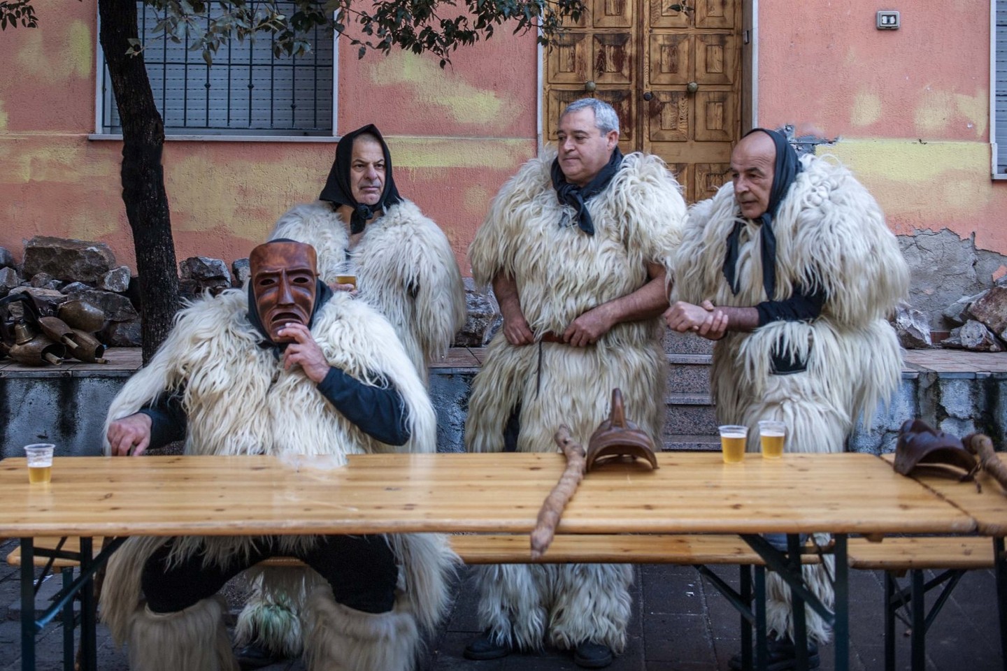 Full-day rare-access photography & cultural tour: masks and rituals of Carnival in Ottana, Sardinia