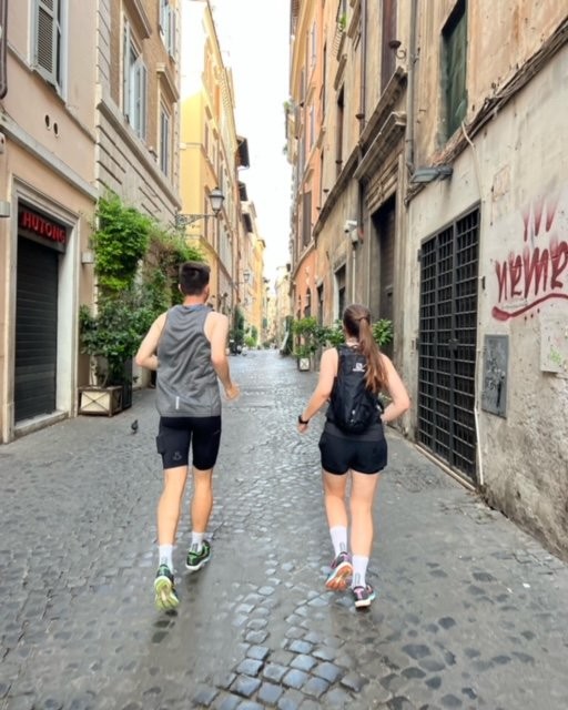 A magical Rome private tour, combining running & history at dawn, with iconic sights and hidden gems