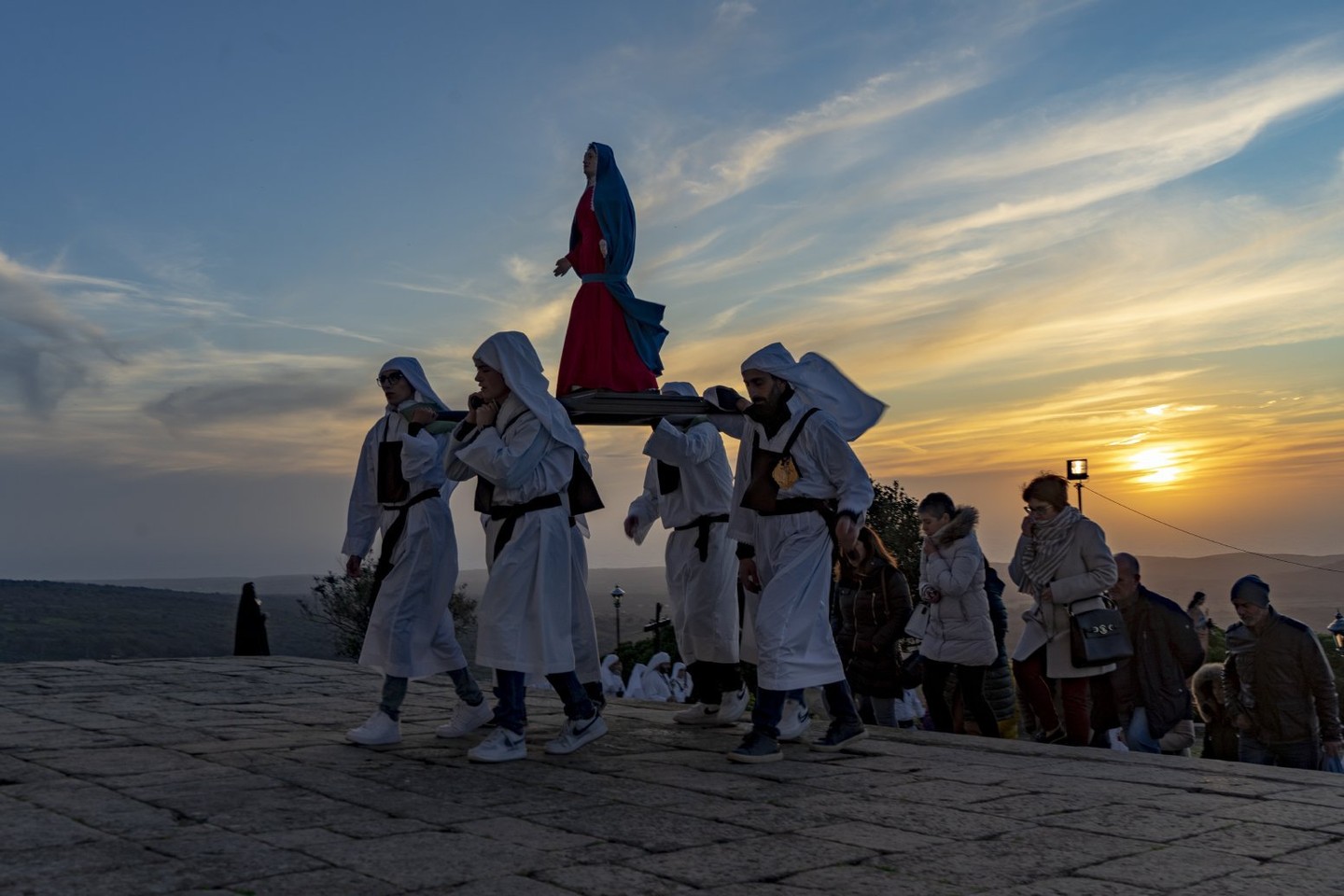 Photography and culture rare insider tour of Cuglieri's Holy Week/Good Friday traditions in Sardinia