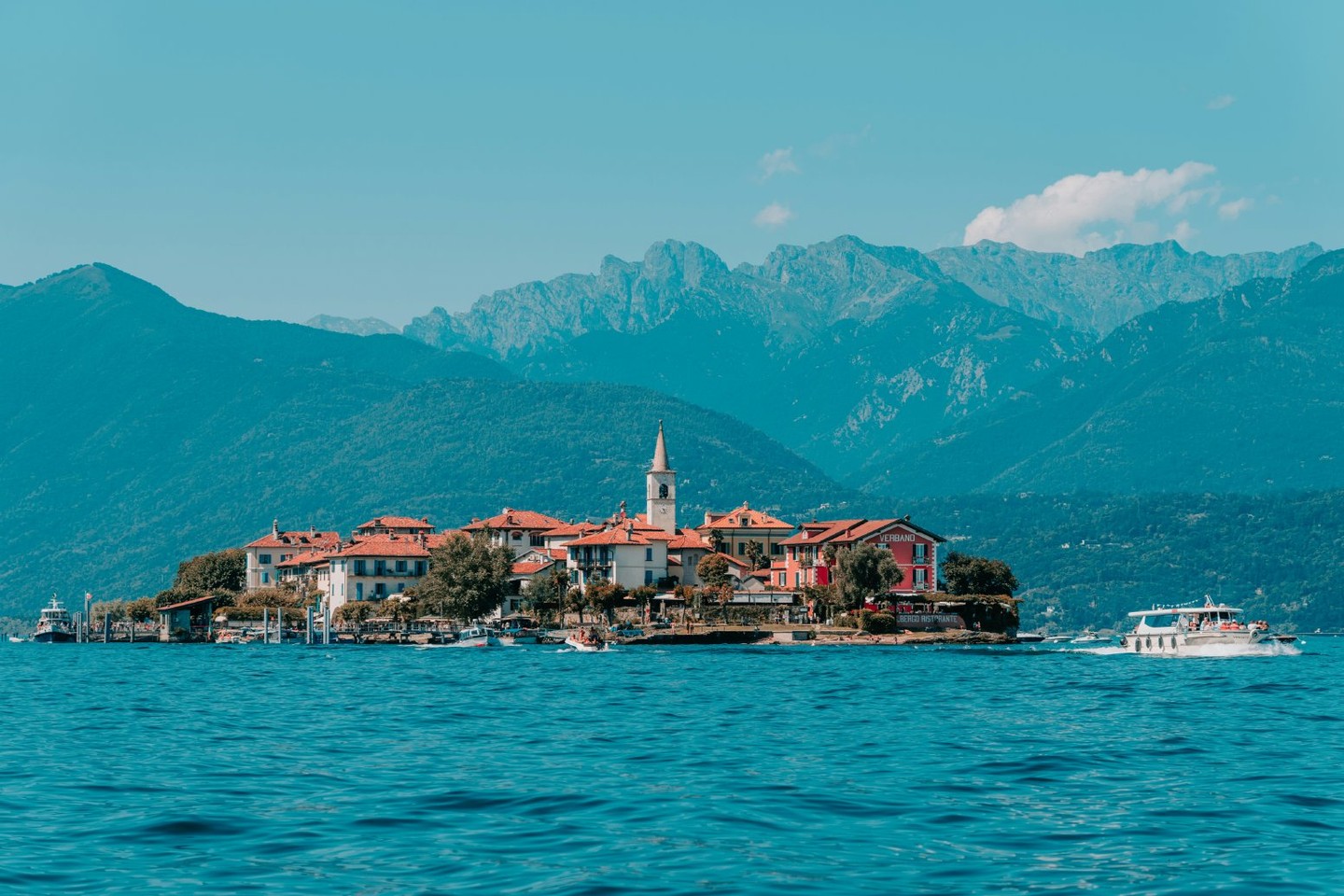 Visit three charming Borromean islands on Lake Maggiore, located an hour from Milan.