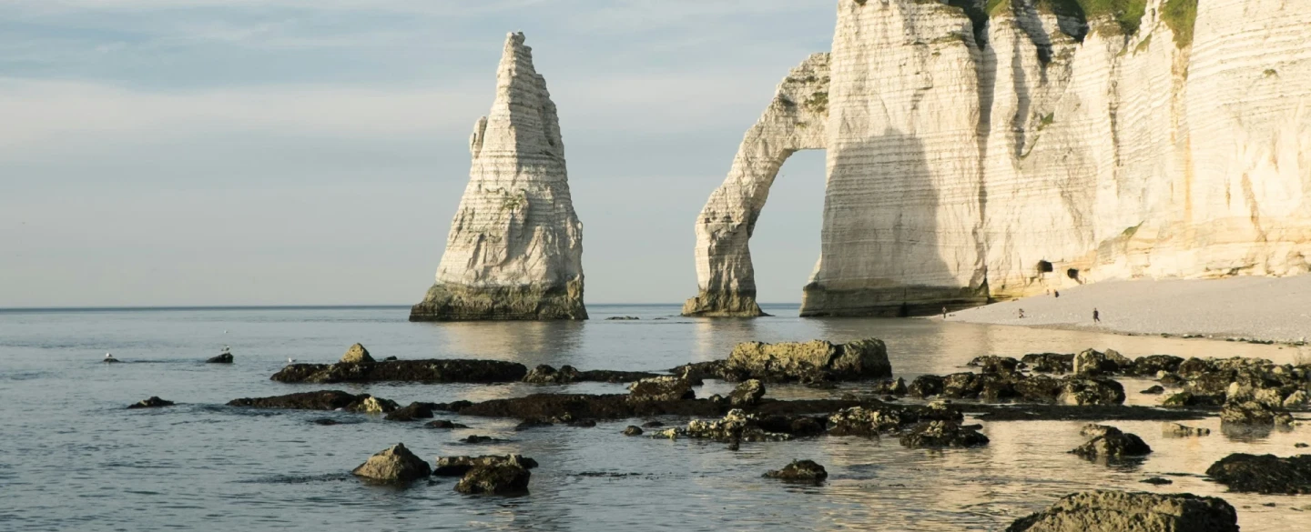 Normandy is a beautiful region in northern France, known for its dramatic coastline
